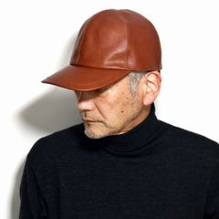 NICENESS / ナイスネス キャメルレザーキャップ 美品 - メルカリ