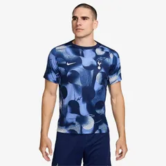 【送料無料・匿名配送】Nike ナイキ トッテナム 24/25 選手着用モデル（プレマッチ） トレーニングトップ Tシャツ 練習着 紺・白（バイナリーブルー） 新品 正規品 並行輸入 日本未発売