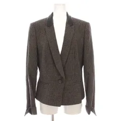 ヒューゴボス HUGO BOSS テーラードジャケット グレンチェック ウール アウター 38 茶色 ブラウン 黒 グレー /YMのサムネイル