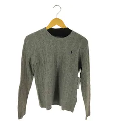 ポロラルフローレン POLO RALPH LAUREN cashmere カシミヤ混 ケーブルニットセーター レディース JPN：M 