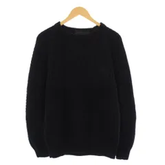 アレキサンダーマックイーン ALEXANDER MCQUEEN ニット セーター 長袖 スカル カシミヤ混 XS 黒 /KHのサムネイル