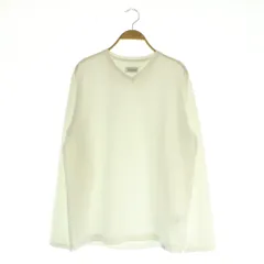 マッキントッシュフィロソフィー MACKINTOSH PHILOSOPHY ストレッチミラノリブ VネックロンＴ Tシャツ 長袖 40 ホワイト /MY ■OSのサムネイル