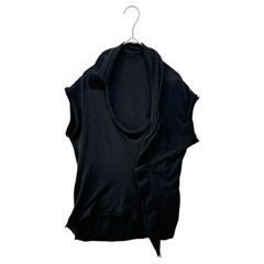【美品】JULIUS/ユリウス　変形 カーディガン　コットン ハイツイスト リブ 美品】JULIUS/ユリウス 変形 カーディガン コットン ハイツイスト リブ