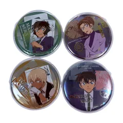 ユニバーサル・スタジオ・ジャパン2025限定 名探偵コナン ワールド 2025 缶バッジ コレクション カバー付き 工藤新一 妃英理 世良真純 安室透 USJ