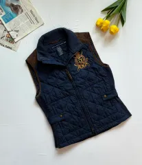 POLO RALPH LAUREN ネイビー キルティング ベスト