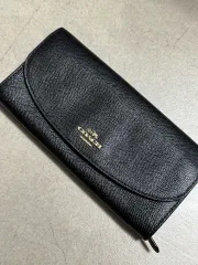 COACH コーチ ブラック 長財布 (新品)