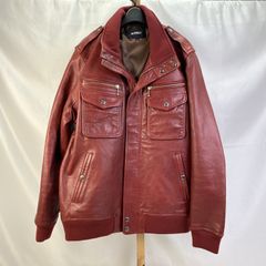 01w-6302 アヴィレックス AVIREX MID ZONE JACKET レザージャケット