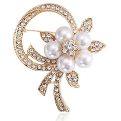 【人気商品】レディース スーツ ジャケット 胸飾り コサージュ ジュエリー 卒業式 入学式 結婚式 パールブローチ 入園式 人気 発表会 ギフト人気 FineGood 流行 お祝い 女性への贈り物 ビジネスブローチ