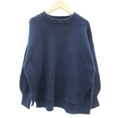 バンヤードストーム BARNYARDSTORM ニット セーター 長袖 0 ネイビー 紺 /YM3