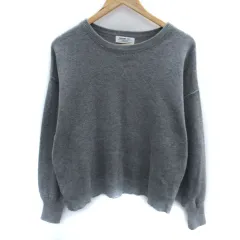 チャオパニック ティピー CIAOPANIC TYPY ニット カットソー 長袖 ラウンドネック ONE グレー /SM2