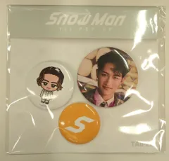 SnowMan 1st POP-UP 岩本照 缶バッジセット 台北