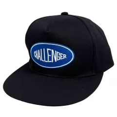 CHALLENGER チャレンジャー LOGO TWILL CAP ロゴ キャップ ブラック 正規品 / 53978