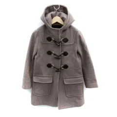 イネド INED ダッフルコート ミドル丈 7 ベージュ /SM16