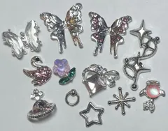 No.436 ネイルパーツ　デコパーツ　まとめ売り