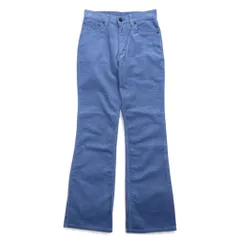 Levi's 00年代 ブーツカット コーデュロイパンツ M ブルー コットン W517 日本製