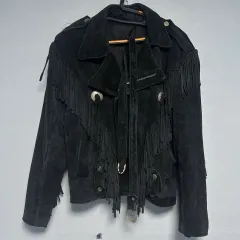 スウェードフリンジ ジャケット