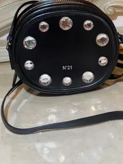 定価106950円！No21 クリスタル装飾クロスボディバッグ ショルダーバッグ