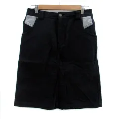 エディーバウアー EDDIE BAUER 台形スカート ミモレ丈 P8 XL 紺 ネイビー /HO22