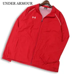 UNDER ARMOUR アンダーアーマー 通年 ロゴ刺繍 ウィンドブレーカー ブルゾン ジャケット Sz.XL メンズ 大きいサイズ ゴルフ