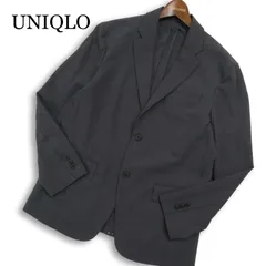 23SS★ UNIQLO ユニクロ 通年 感動ジャケット★ アンコン テーラード ジャケット Sz.M メンズ 灰 グレー
