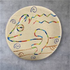 取り皿　〜カメレオン〜