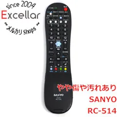 [bn:13] SANYO製　テレビリモコン RC-514のサムネイル