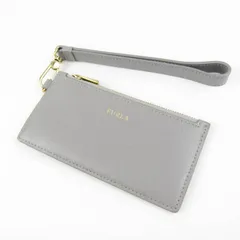 フルラ フラグメントケース コインケース カードケース 財布 ウォレット ブランド レディース グレー Furla 【中古】