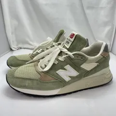 【中古】New Balance 998 スニーカー サイズ27cm U998GT モスグリーン ニューバランス[91]