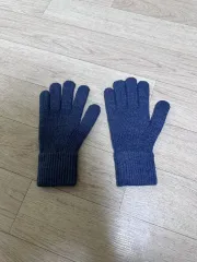 UNIQLO ユニクロ ヒートテック手袋 ブルー (M)
