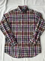 ポロ エポレット MULTI チェック柄シャツ M