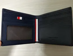 ウィリアムポロ メンズ 二つ折り財布 ネイビー