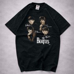 ALSTYLE】THE BEATLES フォトTシャツ M ブラック 黒 ビートルズ バンド