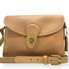 美品　COACH オールドコーチ　ショルダーバッグ　USA製　ターンロック