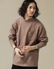 Cat's Paw キャッツポウ ナノユニバース ヘビーコットン モクネック 長袖Tシャツ XL 105