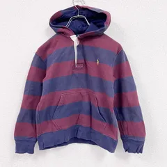 古着 used　90s～　POLO by RALPH LAUREN　ラルフローレン　スウェットパーカー/フーディー　ラガーデザイン　Sサイズ【値引き交渉OK！】
