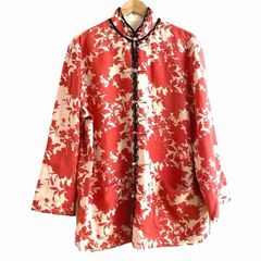 上海灘 SHANGHAI TANG シャンハイタン チャイナ シャツ 柄 ジャケット