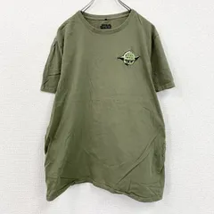 古着 used　STAR WARS　スターウォーズ　半袖プリントTシャツ　カーキ　Lサイズ【値引き交渉OK！】