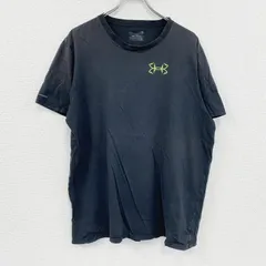 古着 used　Under Armour　アンダーアーマー　半袖プリントTシャツ　黒　ブラック【値引き交渉OK！】