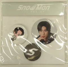 SnowMan 1st POP-UP 目黒蓮 缶バッジセット