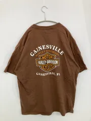 HARLEY-DAVIDSON ハーレーダビッドソン Tシャツ/カットソー 2XL ブラウン