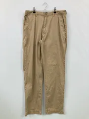 Polo by Ralph Lauren ポロバイラルフローレン チノパンツ 34/34 ベージュ フルレングス コットン 無地 スタンダード ストレート レギュラー