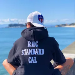 STANDARDCALIFORNIA × RHC Ron Herman Hoodie スタンダードカリフォルニア✖️ロンハーマン 厚手 パーカー スウェット ブラック