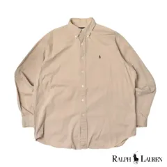 90S ポロラルフローレン オックスフォード シャツ L