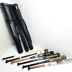 ミズノ中学硬式バット ローリングスマスコットバット、アシックス2本入