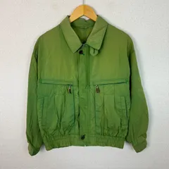 INTERMEZZO インターメッツォ ジップアップジャケット グリーン メンズ 古着 アメカジ ストリート