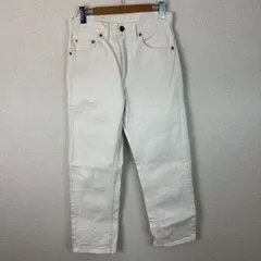 90s US製　Levi's リーバイス 505 デニムパンツ ホワイト W29 L34 メンズ 古着 アメカジ ストリート