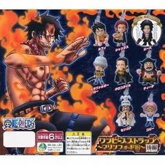 가샤폰 From TV animation ONE PIECE 원피스 스트랩 ~마린포드편~ 후편 전 8종 세트