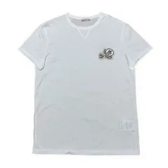 MONCLER ワッペン　Tシャツ　ホワイト　M 国内正規品 4S252