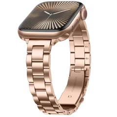 【新着商品】38mm ファッショナブルでキュートなメタル女性 Apple Watch 40mm バンド iWatch バンド シリーズ11 10 9 41mm 8 7 6 42mm 5 4 超薄型ストラップ～との互換性ありアップルウォッチ 3 2 1 Anli