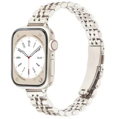 【数量限定】9 Se 8 10 11 7 11 Watch 6 レディース、対応Apple ステンレス、対応のあっふウォッチバンド 5 Watchベルト 10)、控えめな贅沢、おしゃれ金属夏、コンパチブルApple 4 42mm(Series 38mm 3 4